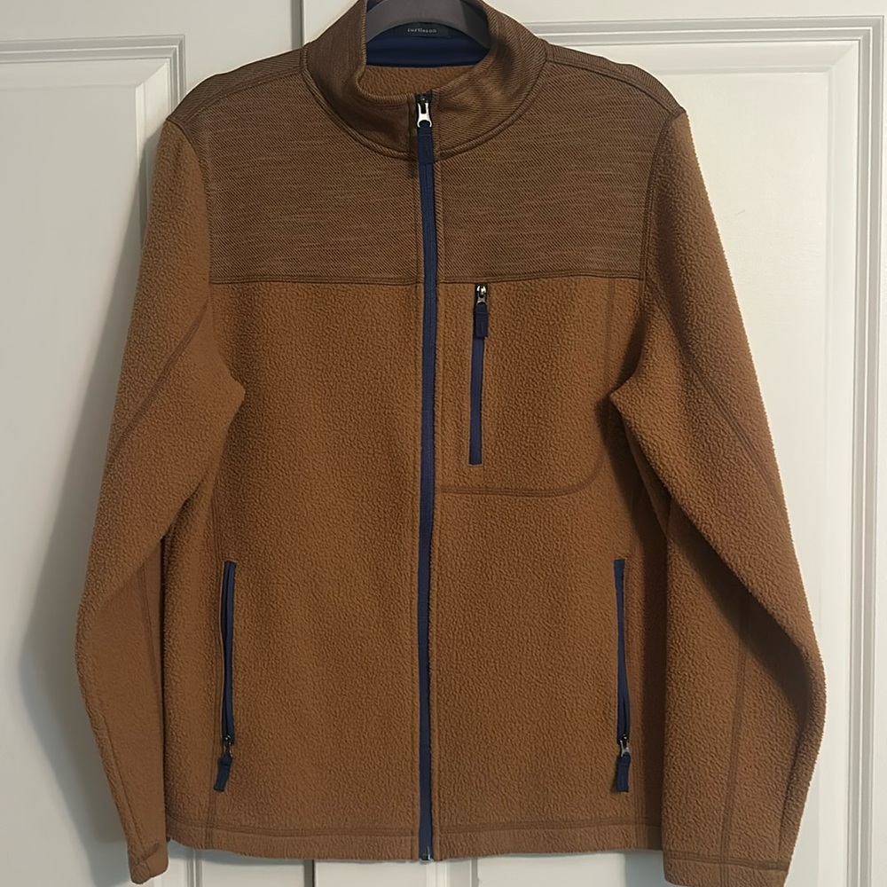 Turtleson zip up fleece jacket